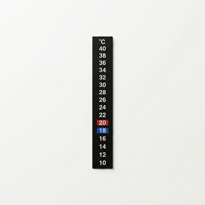 Zelfklevende thermometerstrip