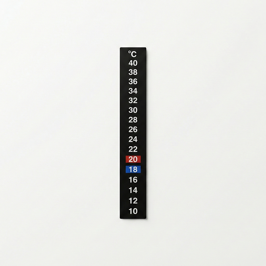 Zelfklevende thermometerstrip