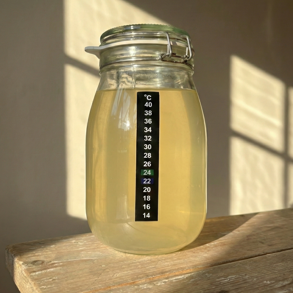 Zelfklevende thermometerstrip