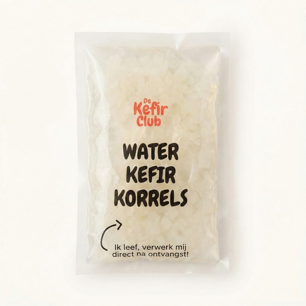 Verse waterkefirkorrels