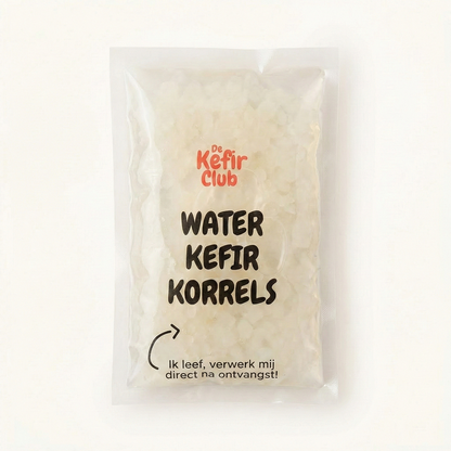 Verse waterkefirkorrels